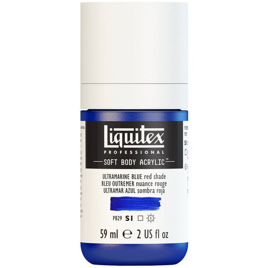 Acrylique sb - 2oz - bleu outremer nuance rouge - s1