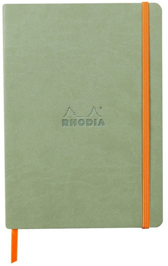 A5 Softcover Notebook Celadon pointille