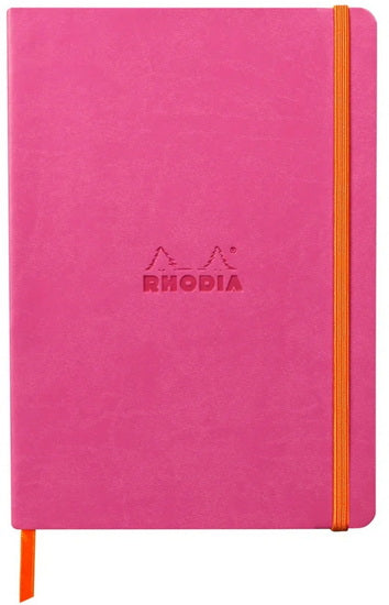 CARNET À COUVERTURE SOUPLE A5 Fuchsia pointille