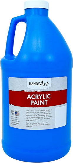 Acrylique qualité étude - bleu fluorescent