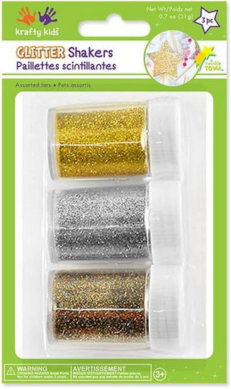 Paillettes - or-argent-multi - 3x21gr