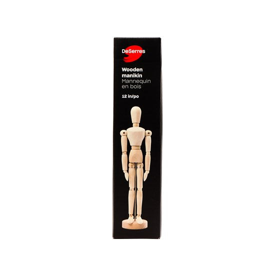 Wooden Mannequin - 12"