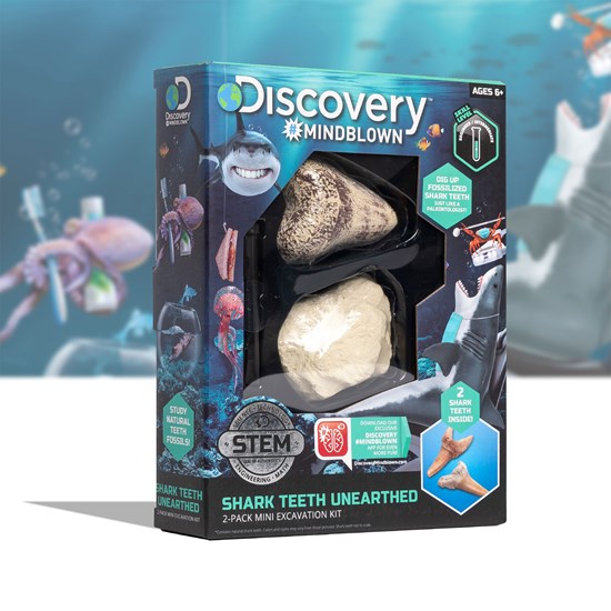 Kit d'excavation mini-dents de requin