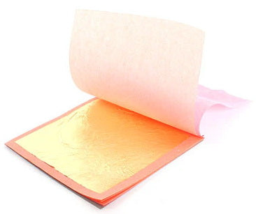 Feuilles imitation d'or deserres - cuivre