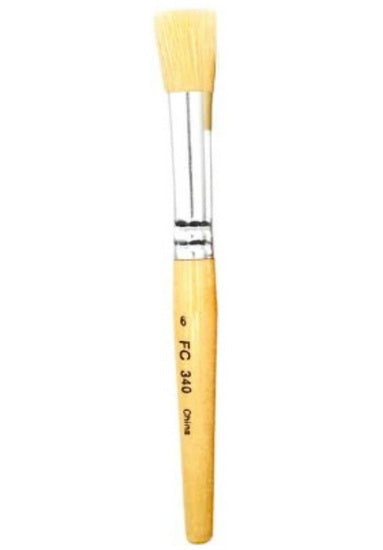Hog bristles paintbrush - #6 CENTIMETER