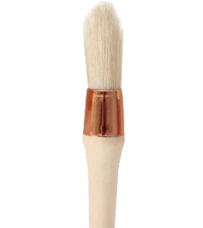 Paintbrush with hog bristles - #4