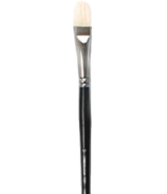 Oval Paintbrush with Hog's Hair Bristles - #10 CENTIMETER