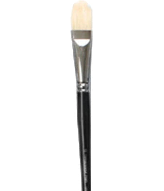 Oval Paintbrush with Hog's Hair Bristles - #12 CENTIMETER