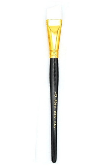 Angular synthetic bristles paintbrush - 3/4"