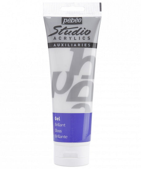 Gel medium acrylic - studio  - 250ml - gloss