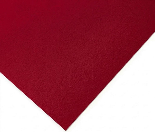White Core Board  Red 32X40"