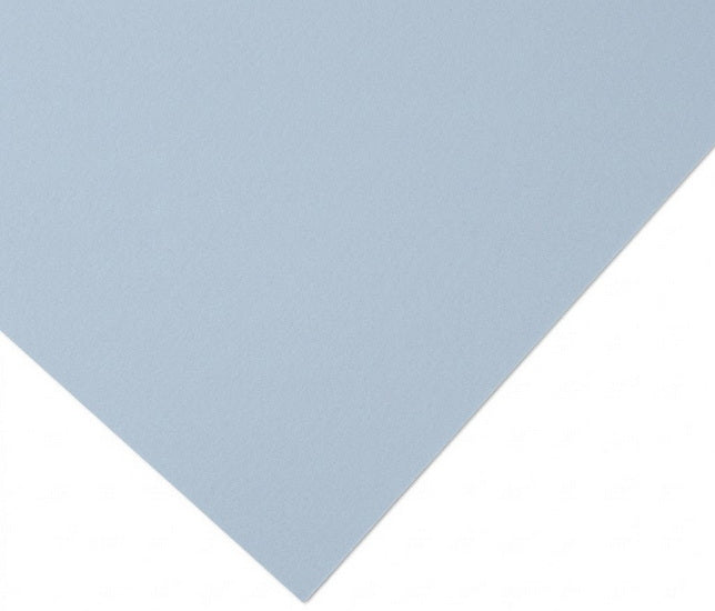 Carton coeur blanc  bleu poudre 16x20po