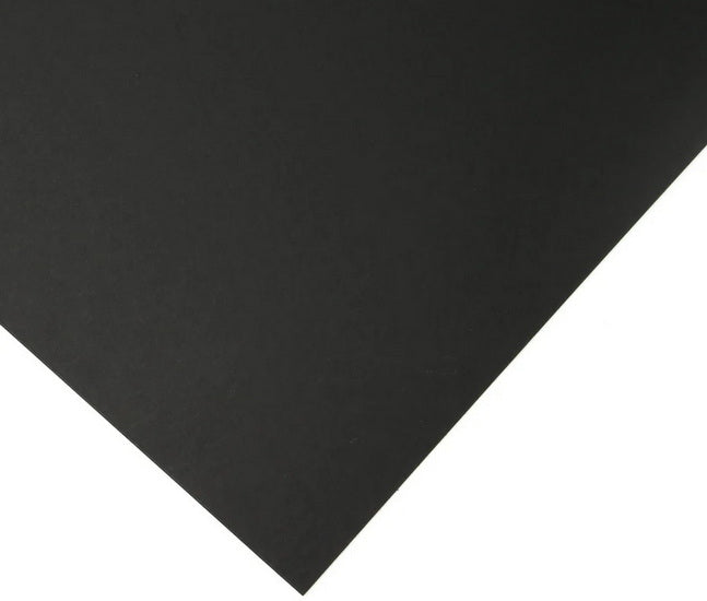 Carton coeur blanc  noir fonce 16x20po