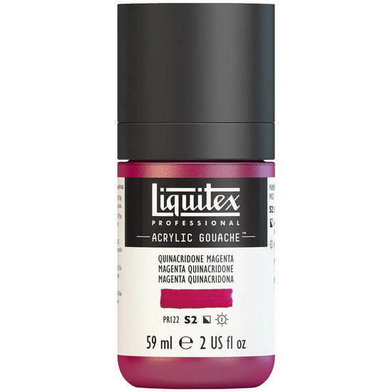 Gouache acrylique - 2oz - magenta quinacridone - s2