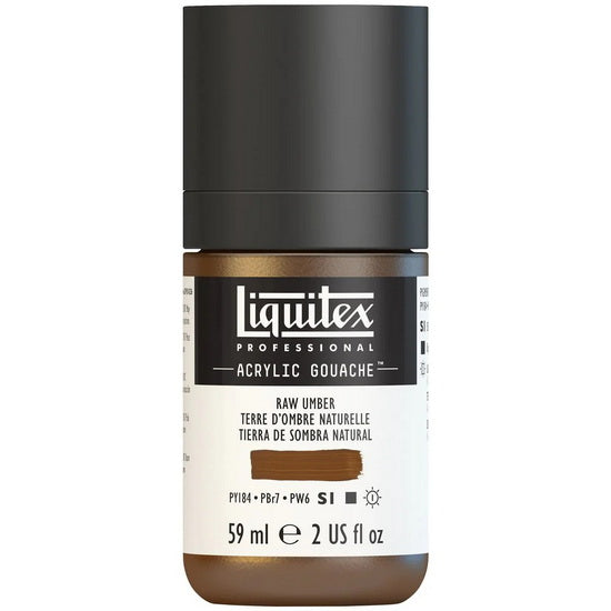 Gouache acrylique - 2oz - terre d'ombre naturelle - s1
