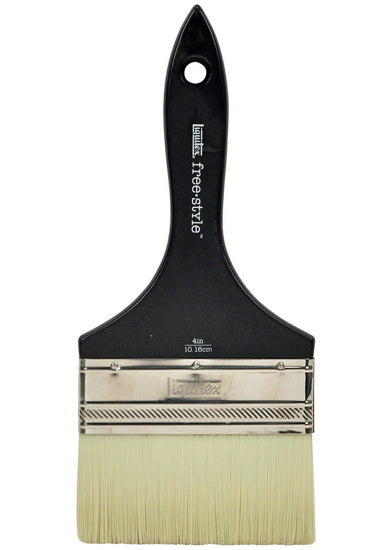 Large Brush Freestyle Flat - 4"