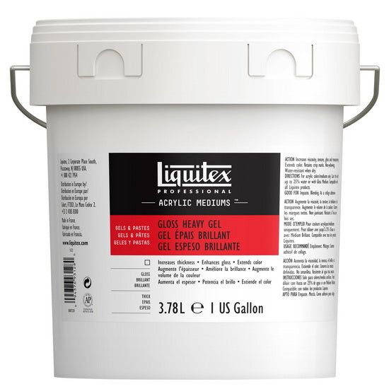 Gel médium épais brillant - 3,78l