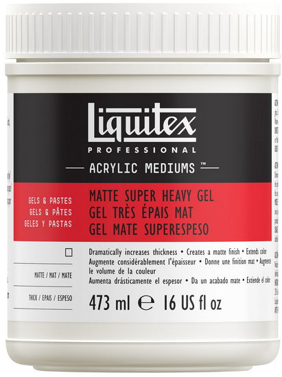 Medium Gel Extra Heavy Matte - 473ml