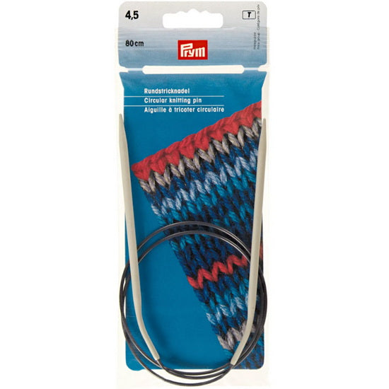 Aiguilles - circulaires - 80cm - 4.5mm