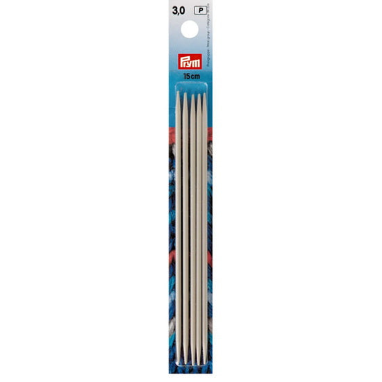 Ens aiguilles - double pointe - 15cm - 3mm (5)