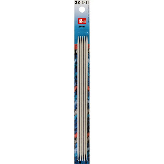Double-pointed needle set – 20cm – 3mm (5)