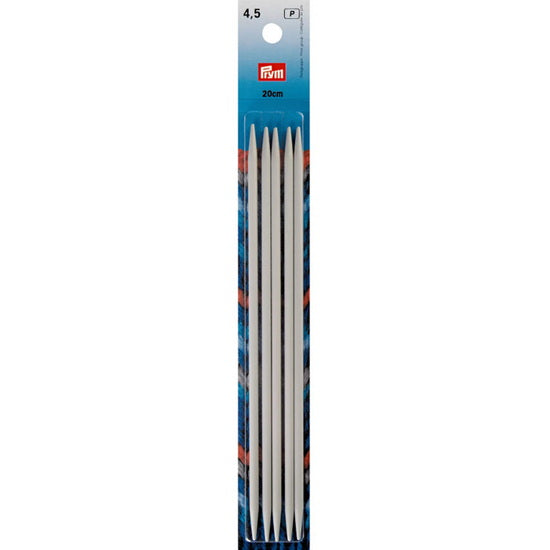 Ens aiguilles - double pointe - 20cm - 4.5mm (5)