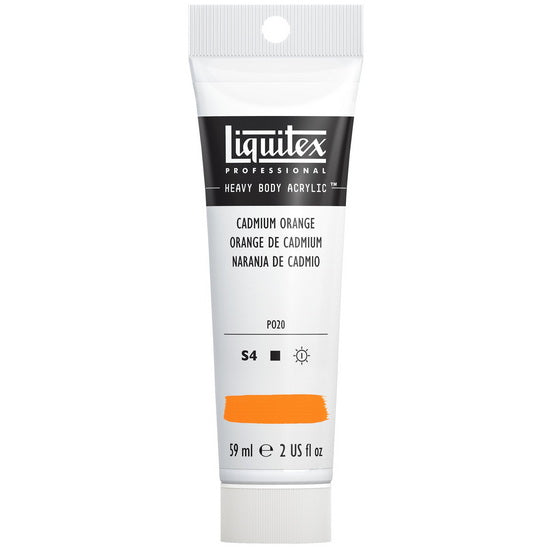 Acrylique hv - 2oz - orange cadmium - s4