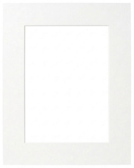 Passe-partout cœur blanc - 16x20/8x12po