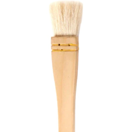 Goat bristles paintbrush - 1" CENTIMETER