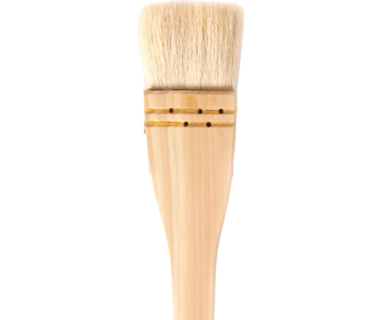 Goat bristles paintbrush - 1 1/2" CENTIMETER