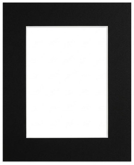 Passe-partout ph neutre noir - 11x14/8x10po