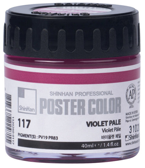 Peinture d'affiche 40ml violet pâle