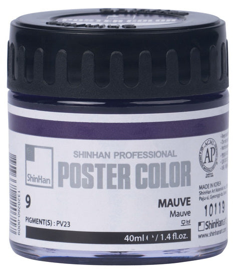 Poster paint 40ml mauve