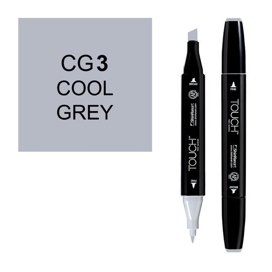 Marker touch twin cool gray 3