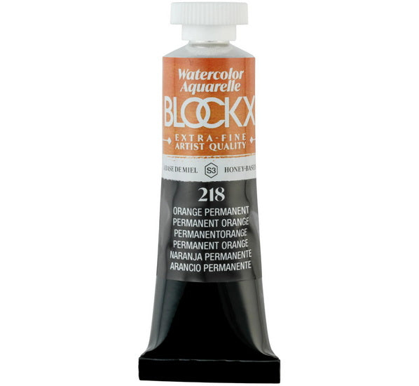 AQUARELLE BLOCKX - 15 ML Orange Permanent
