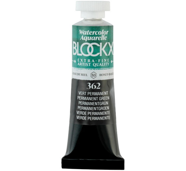 AQUARELLE BLOCKX - 15 ML Vert Permanent