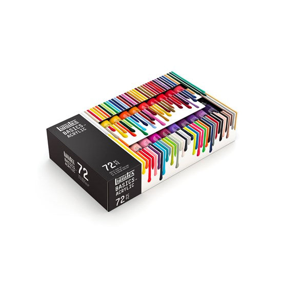 Set of 72 Basics Acylic -22ml