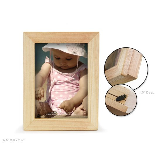 Wooden photo box - 13x18cm