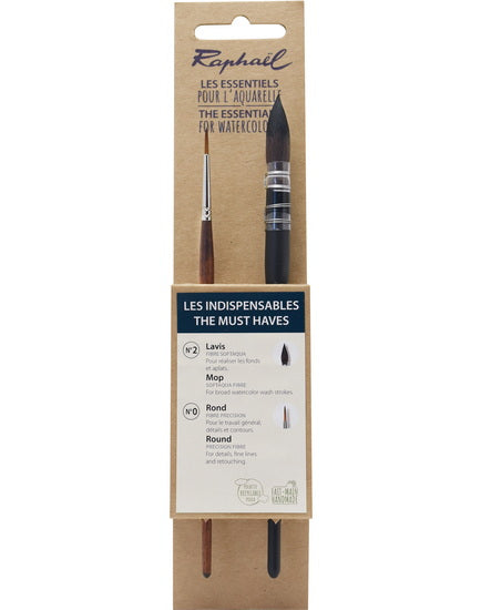 Essential brushes set - watercolor - indispensables (2)