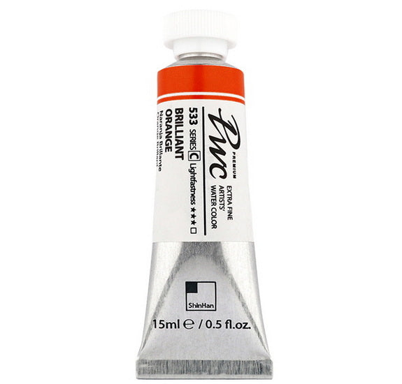 Watercolor extra fine 15ml brilliant orange