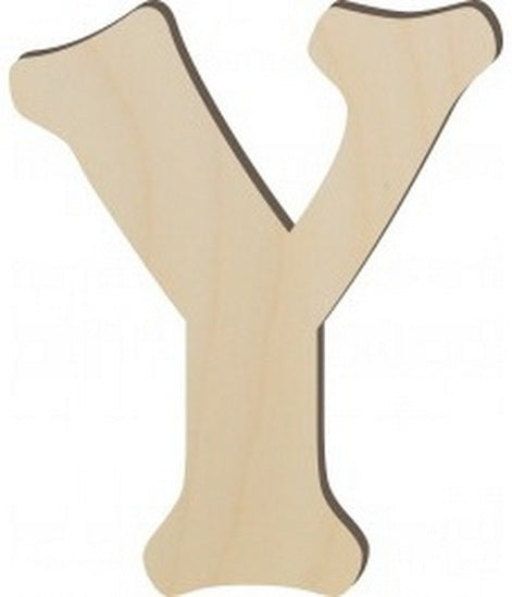 Chiffre en bois - 6 pouces