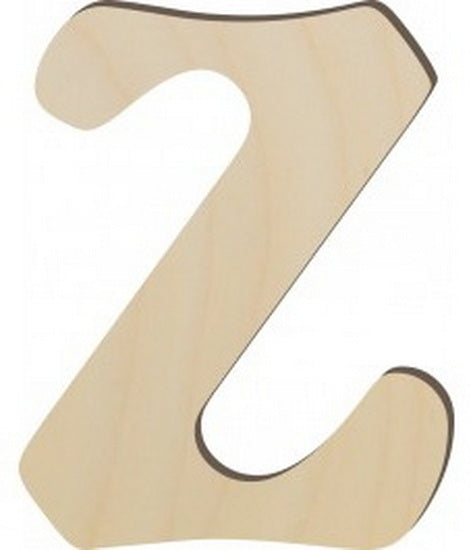 Chiffre en bois - 6 pouces