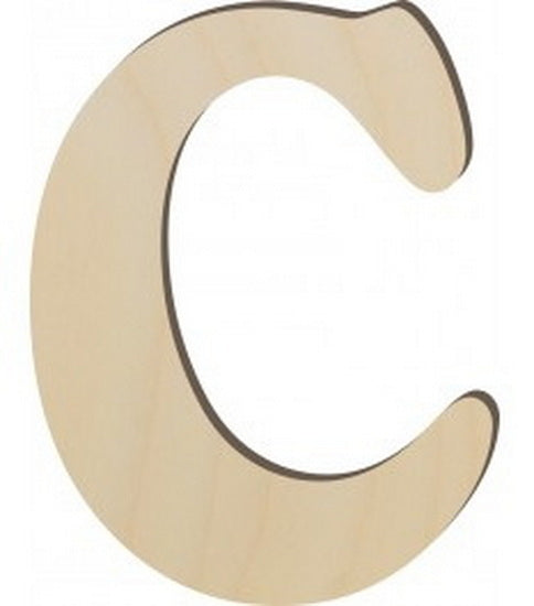 Chiffre en bois - 6 pouces