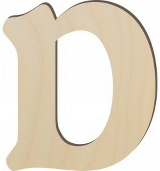 Chiffre en bois - 6 pouces