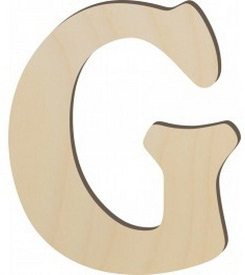 Chiffre en bois - 6 pouces