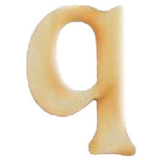 Wooden Number - 3 Inches
