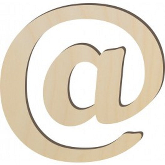 Lettres et chiffres en bois - 6 pouces