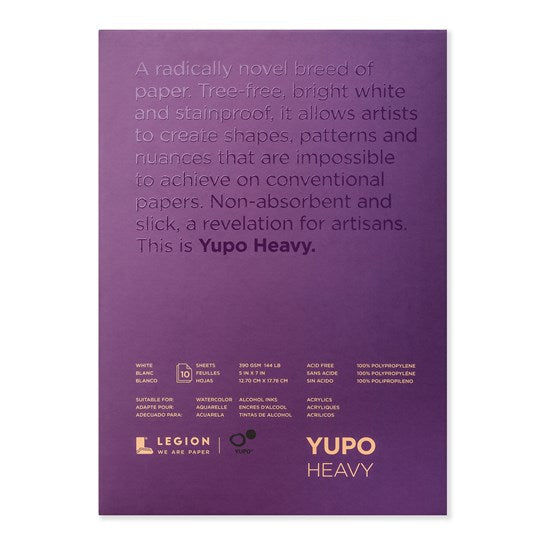 Yupo Heavy Pad - 9 X 12 INCHES INCH