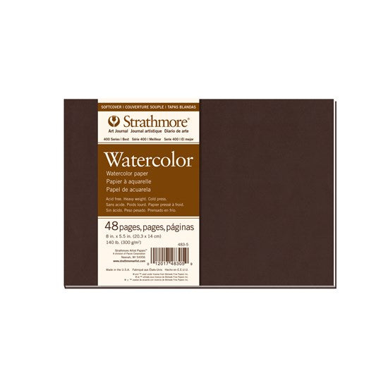 Watercolor journal - s400 - 5.5x8.5in (48p)