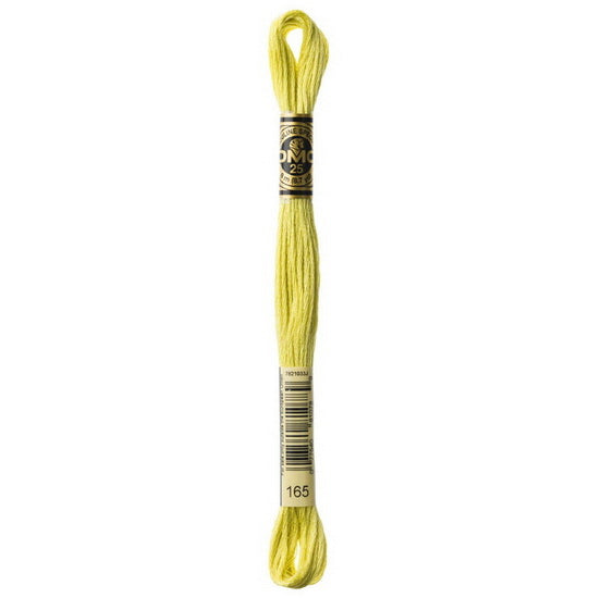 Embroidery floss - v light moss green - 165